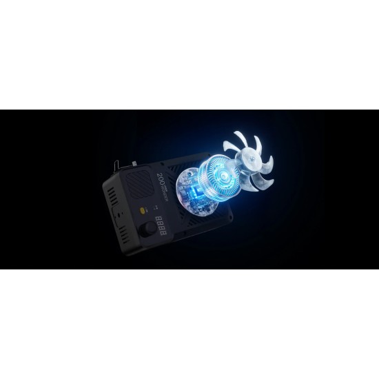 COLBOR Wonder W200 Bi-Color video light with Built-in Power Supply